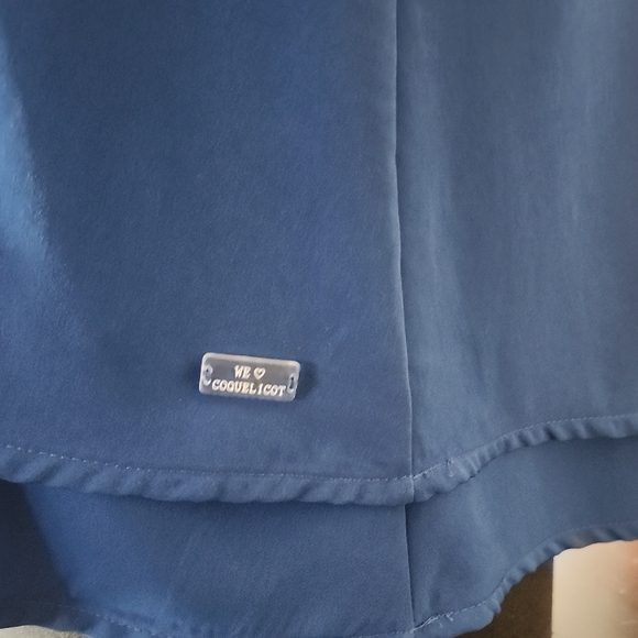 Blue Women's Top - Picture 3 of 6